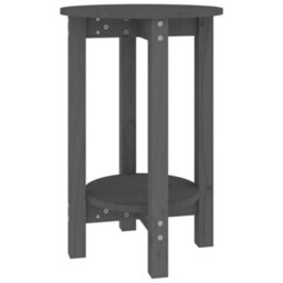 Walplus Coffee Table Grey 40X60 Cm Solid Wood Pine - thumbnail 2