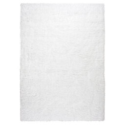 "Bravich Snow White Plain Shaggy Rug - California - 160X230Cm (5'4""x7'8"")" - thumbnail 2