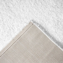 "Bravich Snow White Plain Shaggy Rug - California - 160X230Cm (5'4""x7'8"")" - thumbnail 5