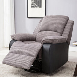More4Homes Postana Dual Motor Electric Rise Recliner Jumbo Cord Fabric Armchair Electric Lift Riser Chair (Grey) - thumbnail 9