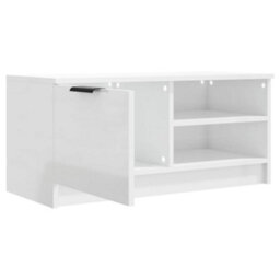 Berkfield Tv Cabinets 2 Pcs High Gloss White 80X35X36.5Cm Engineered Wood - thumbnail 7