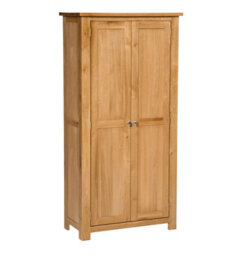 Hallowood Furniture Waverly Oak Cupboard 2 Door 3 Shelf Medium Cupboard - thumbnail 8