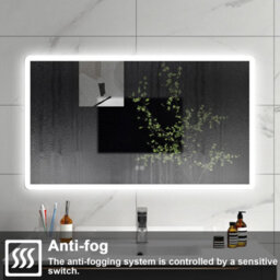 Sline 1600X800mm Bathroom Led Mirror With Bluetooth,3 Colours Dimmable,anti-Fog,memory Function,touch Switch,ip44 - thumbnail 5