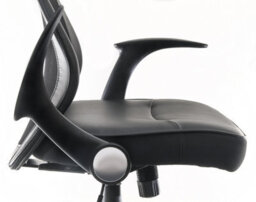 Teknik Curve Mesh Executive Chair With Removable Headrest And Fold Up Armrests - thumbnail 6