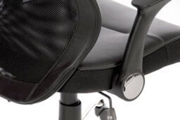 Teknik Curve Mesh Executive Chair With Removable Headrest And Fold Up Armrests - thumbnail 4