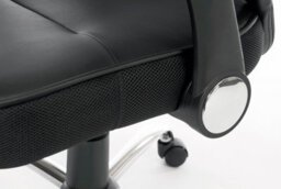 Teknik Curve Mesh Executive Chair With Removable Headrest And Fold Up Armrests - thumbnail 5