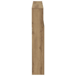 Walplus Headboard Cabinet Artisian Oak 120X19X103.5 Cm Engineered Wood - thumbnail 5