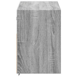 Berkfield Durable Tv Wall Cabinet With Led Lights Grey Sonoma 100X31X45 Cm - thumbnail 7