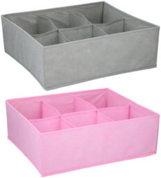 Vivo Drawer Organizer Storage Box - Pink - thumbnail 2