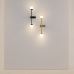 Luminosa Lighting Luminosa Touch Modern Integrated Led Wall Lamp Black Touch Control 3000K 800Lm White Shade - thumbnail 3