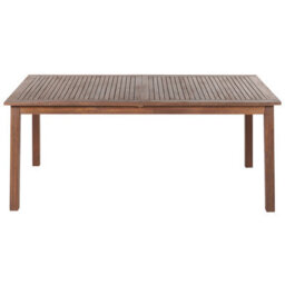 Beliani Garden Dining Set 8 Seater Cesana Acacia Wood Dark Brown - thumbnail 7