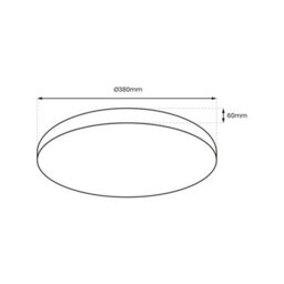Milagro Allister 38Cm Led Ceiling Light Full Remote Control Stylish Modern And Powerful At A Great Price - thumbnail 6