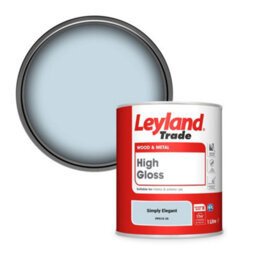 Leyland Trade Wood & Metal High Gloss Paint Simply Elegant (Ppg10-26) 1L - thumbnail 1