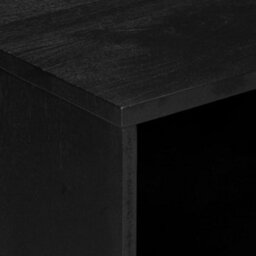 Berkfield Bedside Cabinet Black 50X33X62 Cm Engineered Wood - thumbnail 6