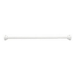 White M Size Telescopic Shower Curtain Rod 74-196Cm Diameter 25mm - thumbnail 5
