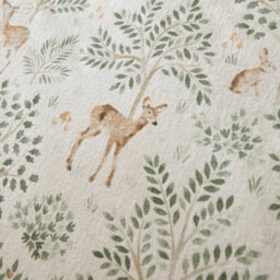 Dreams & Drapes Forest Animals 100% Brushed Cotton Duvet Cover Set - thumbnail 3