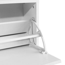 Vidaxl Shoe Storage Bench White 80X24X45 Cm - thumbnail 5