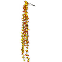 Best Artificial 80Cm Silk Orange Trailing Vine Flower Plant Wedding Garland Ivy - thumbnail 1
