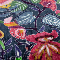 Wylder Glorine Velvet Piped Feather Filled Cushion - thumbnail 3