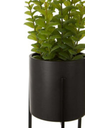 Orsina Minimalist Thyme, Versatile Thyme With Leaves And Decorative Classic Comcrete Planter For Artificial Flowers - thumbnail 6