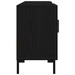 Walplus Tv Cabinet Black Oak 150 X 30 X 50 Cm Engineered Wood - thumbnail 7