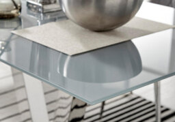 Furniturebox Uk Florini V Grey Dining Table And 6 Cappuccino Murano Chairs - thumbnail 5