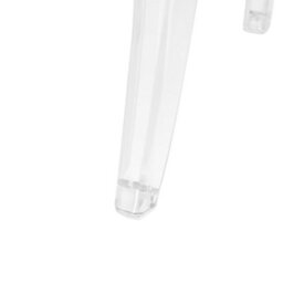 Beliani Set Of 4 Dining Chairs Merton Transparent - thumbnail 9