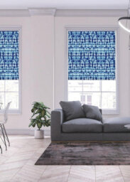 Lister Cartwright Blackout Azurita Blue Kitchen Blind Easy Fit Child Safety Included (120 Cm Width X 140 Cm Drop) - thumbnail 2