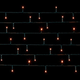 Premier Decorations Limited 300 Led Twinkling Christmas String Lights Premier Timer Lights Vintage Gold 7.5M - thumbnail 3