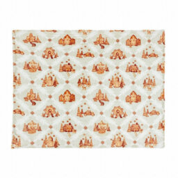 furn. Furn Gretel Sherpa Fleece Christmas Throw, Off White, 130 X 150Cm - thumbnail 2