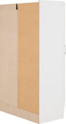 Seconique Nevada 2 Door Corner Wardrobe In White Gloss Finish - thumbnail 6