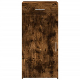 Berkfield Sideboard Smoked Oak 45X42.5X93 Cm Engineered Wood - thumbnail 4