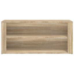 Vidaxl Shoe Rack Sonoma Oak 100X35X45 Cm Engineered Wood - thumbnail 5
