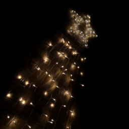 Samuel Alexander 3M Indoor Outdoor Shooting Star Multifunction Led Christmas Decoration With Timer In Warm White - thumbnail 9