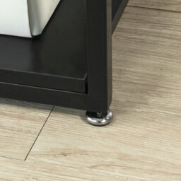 Sobuy Fbt65-Sch, Side Table End Table Living Room Table With Storage Shelf,black,w65Xd35Xh56 - thumbnail 5