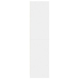 Berkfield Wardrobe White 80X50X200 Cm Engineered Wood - thumbnail 5