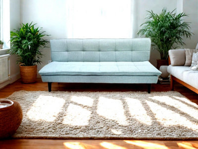 DS Living The Fermo 2 Seater Sofa Bed In Grey, Silver Or Navy - image 1