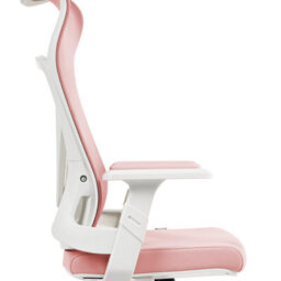 Beliani  Office Chair Bard Pastel Pink - thumbnail 6