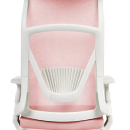 Beliani  Office Chair Bard Pastel Pink - thumbnail 5