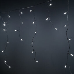 Samuel Alexander 25M 1000 Led Frosted Iciclebrights Christmas String Lights In White - thumbnail 7