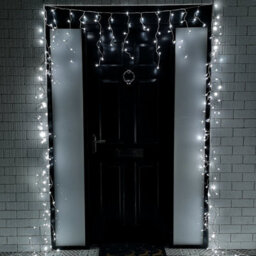 Samuel Alexander 25M 1000 Led Frosted Iciclebrights Christmas String Lights In White - thumbnail 1