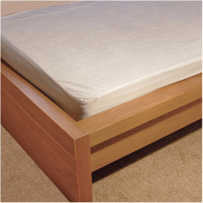 Loops Premium Anti-Allergenic Waterproof Mattress Protector - Single Size, Machine Washable - image 1