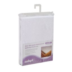 Loops Premium Anti-Allergenic Waterproof Mattress Protector - Single Size, Machine Washable - thumbnail 2