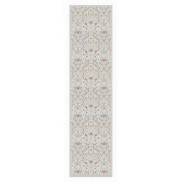 Decoranddecor Hallway Runners, Washable Rugs, Carpet Runner Rug, 60X240Cm, Non-Slip, Pet Friendly, Low Pile, Floral Rug - Astra - thumbnail 2