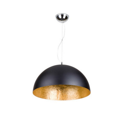 Luminosa Lighting Luminosa Classic Cupula Dome Pendant Ceiling Lights Black