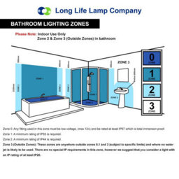 Long Life Lamps Company Modern Chrome Double Wall Light Sconce Frosted Glass Globe Ip44 H3095 With Led G9 Warm White - thumbnail 9