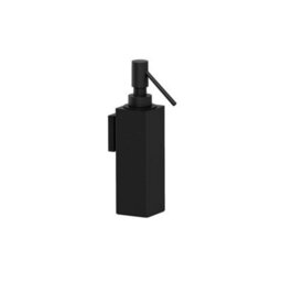 Cosmic Soap Dispenser, 125Ml Capacity, Black Matt, Wall-Mounted. Collection Metric