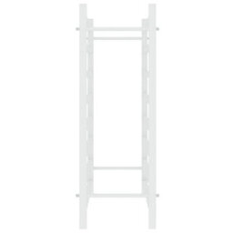 Berkfield Wine Rack For 48 Bottles White Metal - thumbnail 5