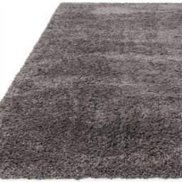 Grey Shaggy Modern Plain Machine Made Rug For Living Room Bedroom And Dining Room-200Cm X 290Cm - thumbnail 5