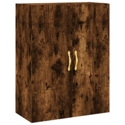 Berkfield Wall Mounted Cabinet Smoked Oak 69.5X34X90 Cm - thumbnail 2